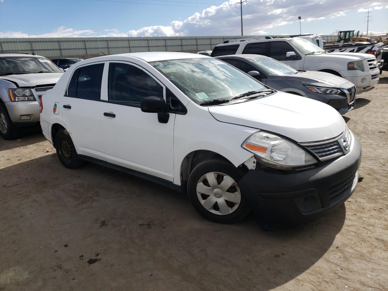 2011 Nissan Versa VIN 3N1CC1AP6BL371386 Copart auction photo, minor dent/scratches damage thumbnail 4