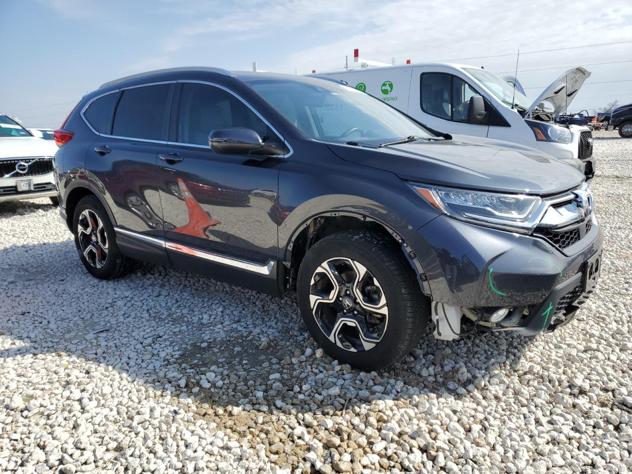 2019 Honda CR-V VIN 7FARW1H98KE004305 Copart auction photo, all over damage thumbnail 4