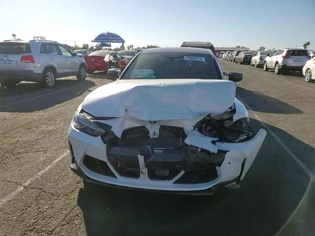 2022 BMW M3 VIN WBS33AY03NFL72105 Copart auction photo, front end / minor dent/scratches damage thumbnail 11