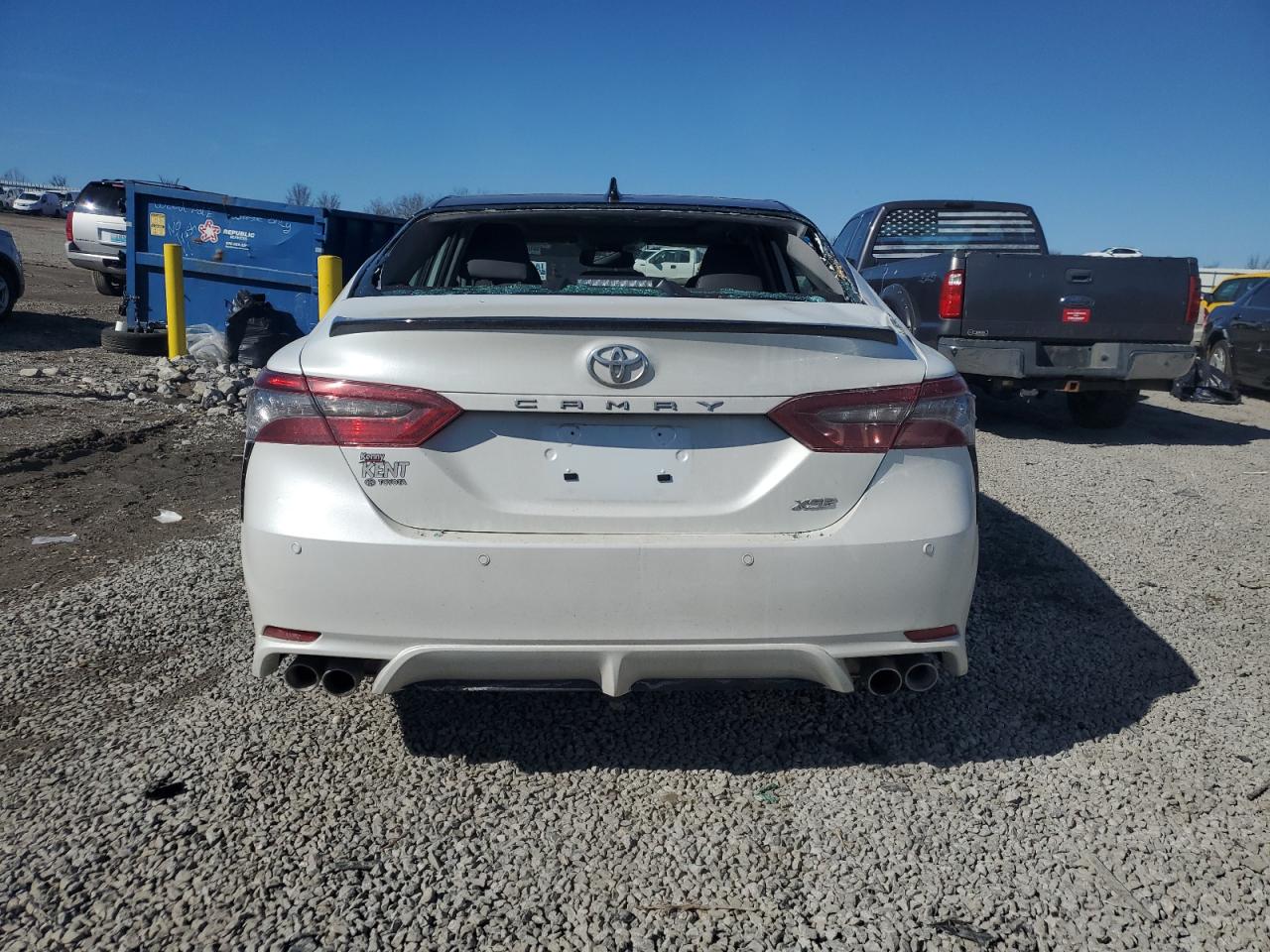 2024 Toyota Camry VIN 4T1K61AK7RU193407 Copart auction photo, rear end / side damage thumbnail 6