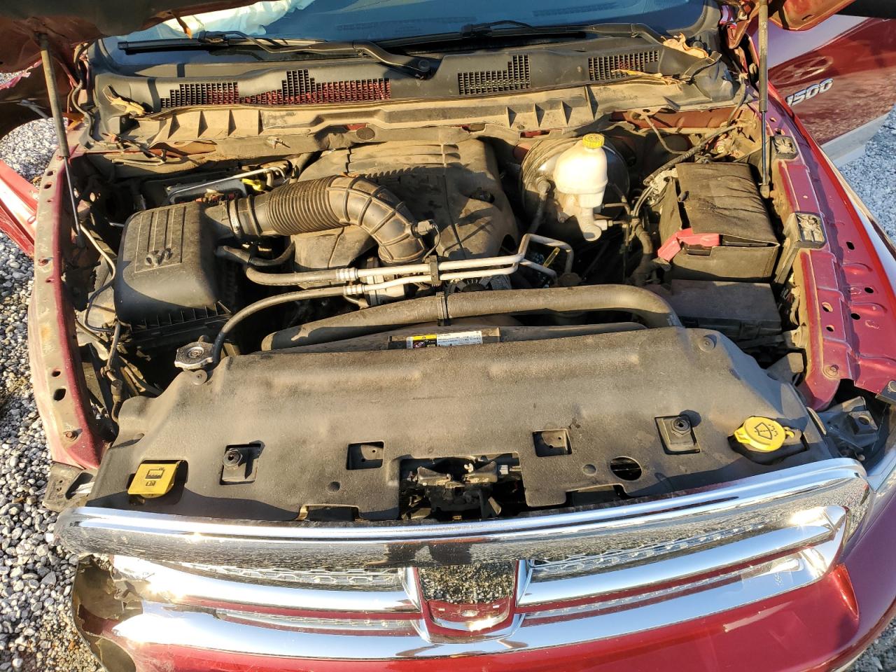 2012 Dodge RAM VIN 1C6RD7NT2CS252811 Copart auction photo, all over damage thumbnail 12