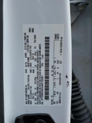 2018 Ford F-150 VIN 1FTEW1E53JKF72281 Copart auction photo, top/roof / rear end damage thumbnail 13