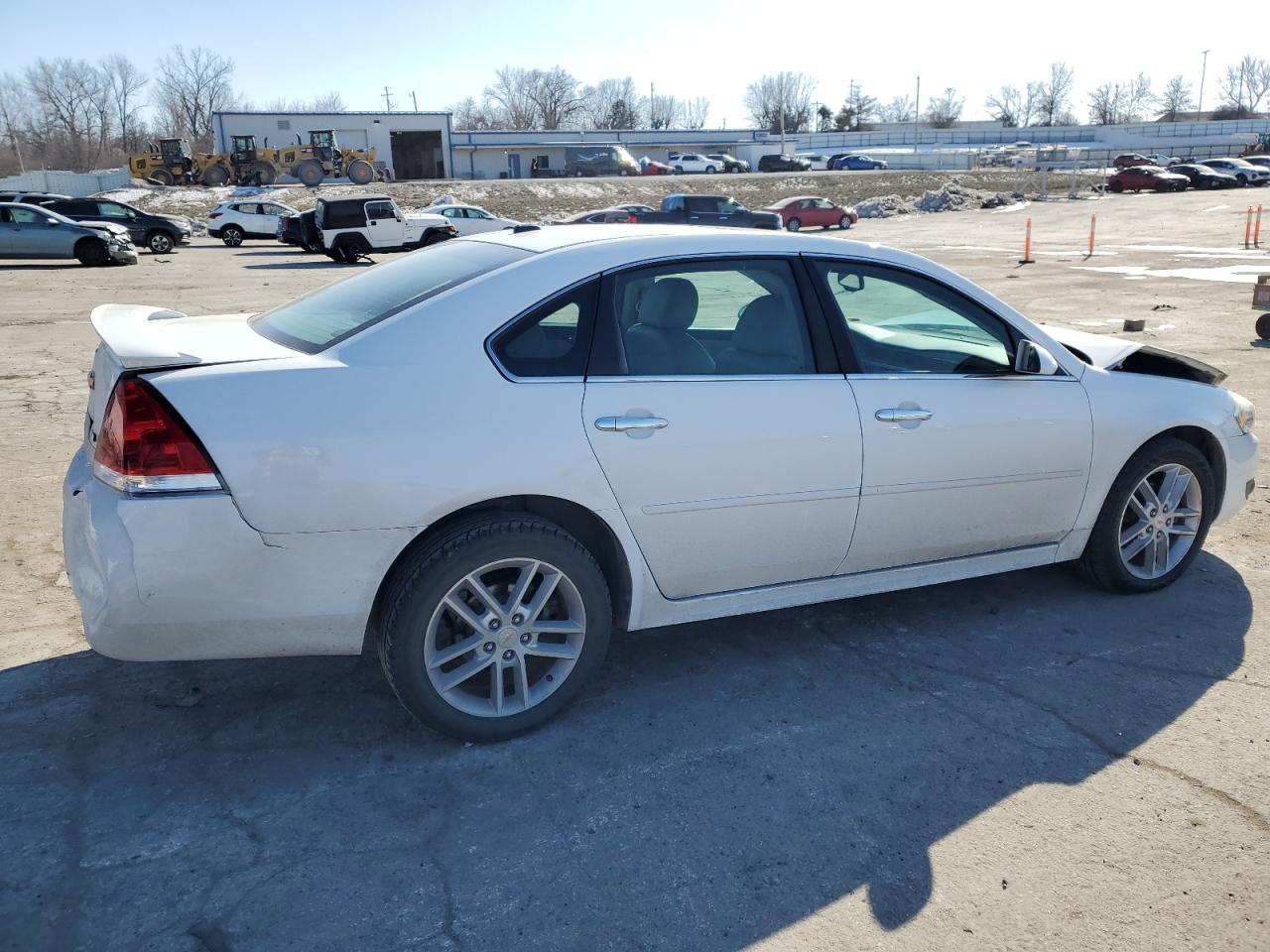 2010 Chevrolet Impala VIN 2G1WC5EM0A1151459 Copart auction photo, front end / rear end damage thumbnail 3