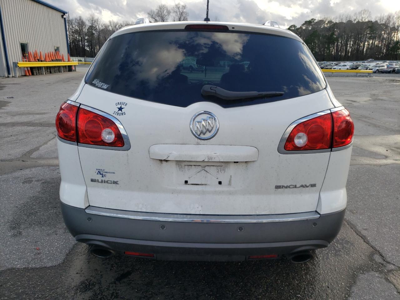 2012 Buick Enclave VIN 5GAKRCED4CJ105166 Copart auction photo, all over / undercarriage damage thumbnail 6