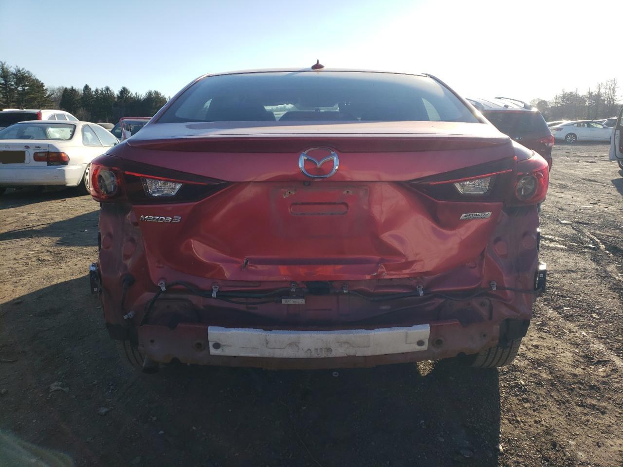 2014 Mazda 3 VIN JM1BM1V78E1156068 Copart auction photo, all over damage thumbnail 6