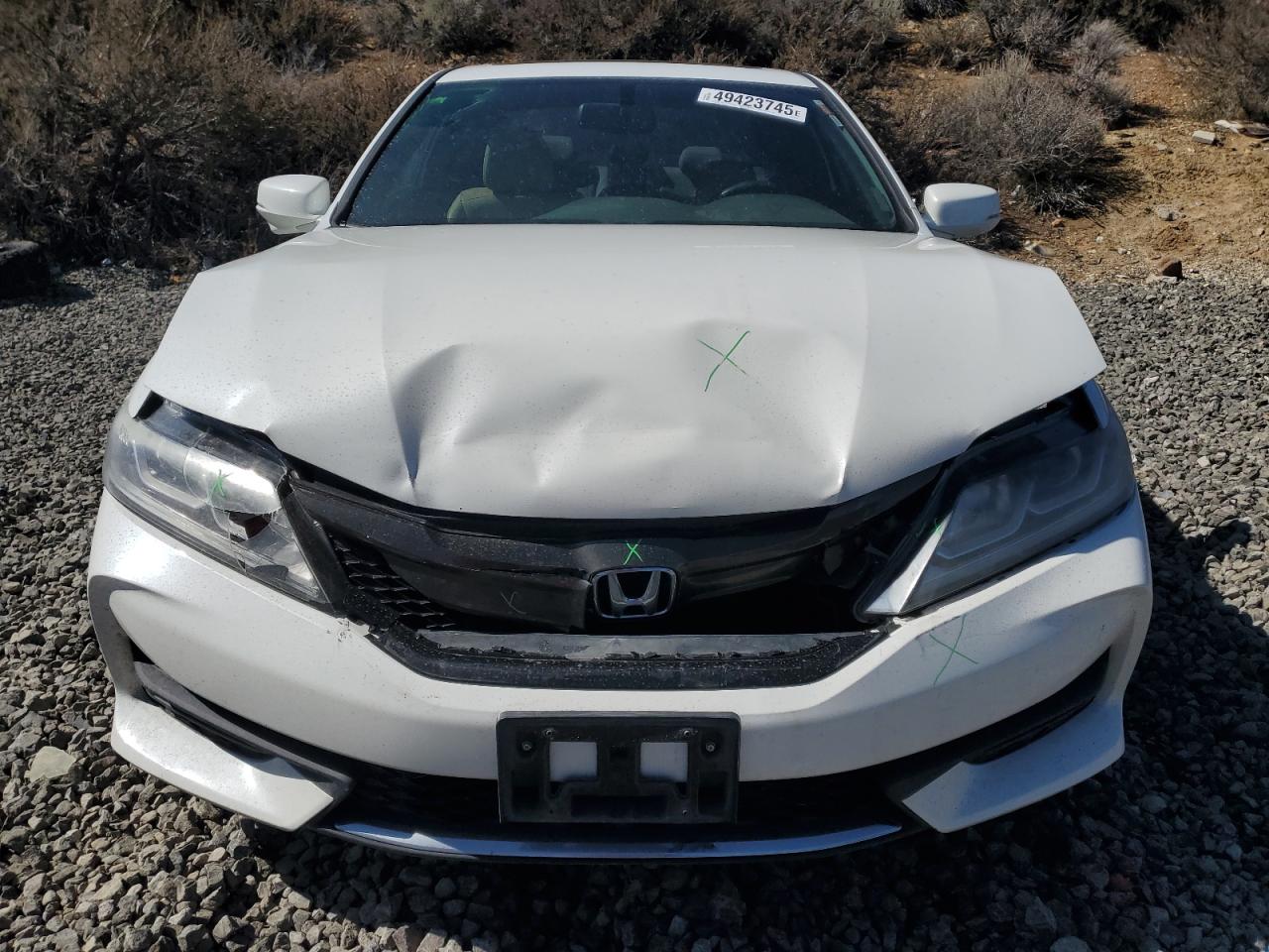 2016 Honda Accord VIN 1HGCT2B85GA000830 Copart auction photo, front end damage thumbnail 5