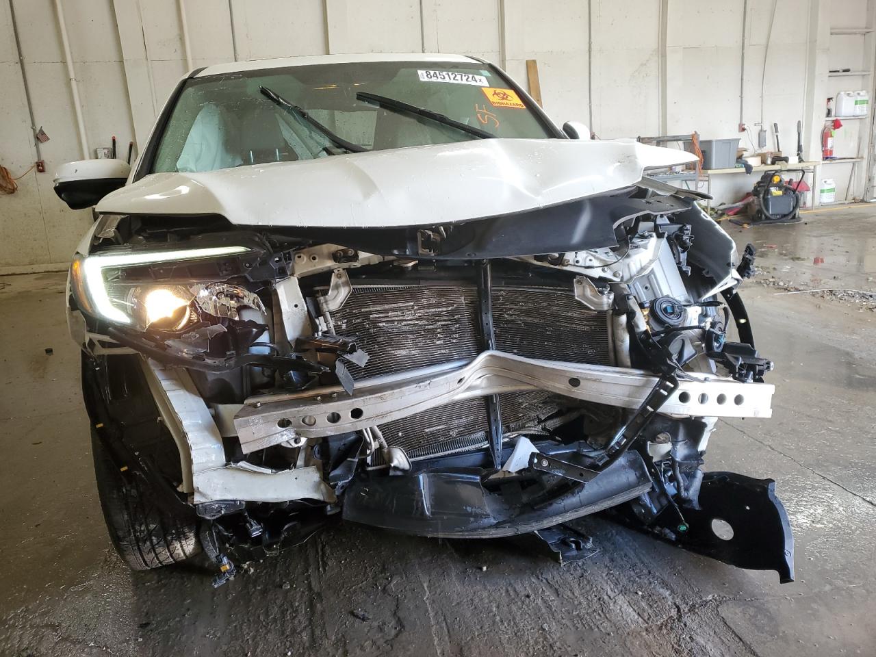 2017 Honda Pilot VIN 5FNYF5H72HB027410 Copart auction photo, front end damage thumbnail 5