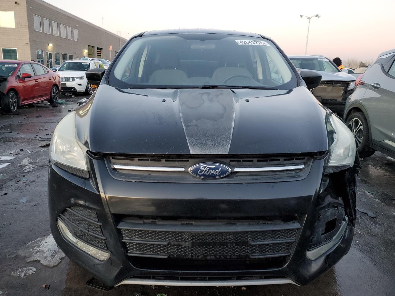 2013 Ford Escape VIN 1FMCU0G9XDUA80553 Copart auction photo, front end damage thumbnail 5
