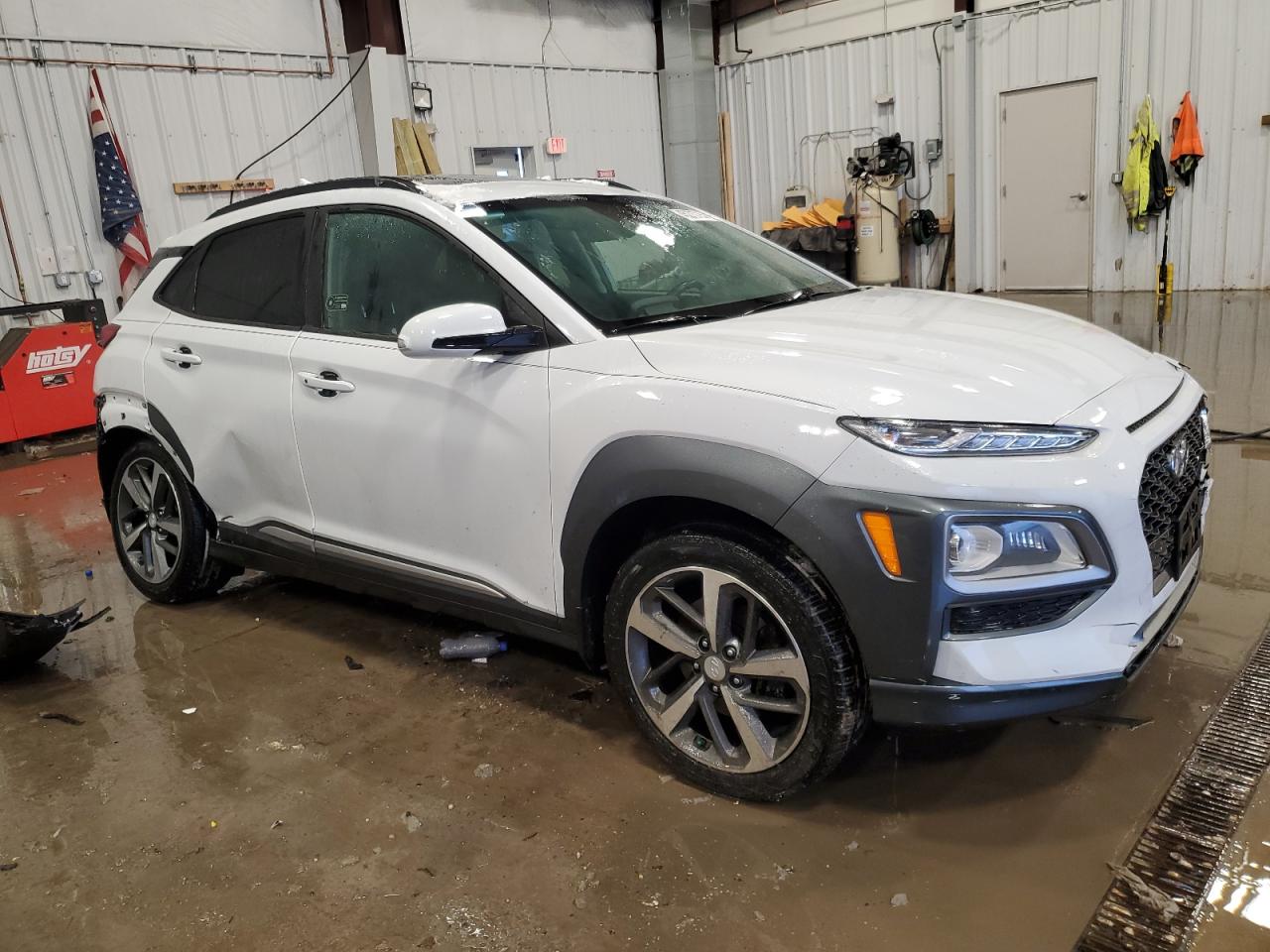 2021 Hyundai Kona VIN KM8K3CA54MU599751 Copart auction photo, rear end damage thumbnail 4
