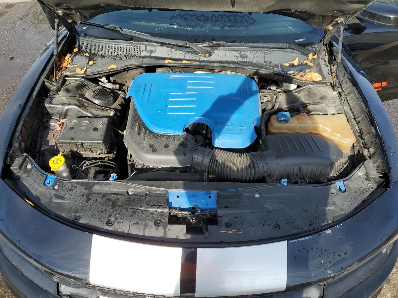 2019 Dodge Charger VIN 2C3CDXHG8KH621808 Copart auction photo, rear end / front end damage thumbnail 11