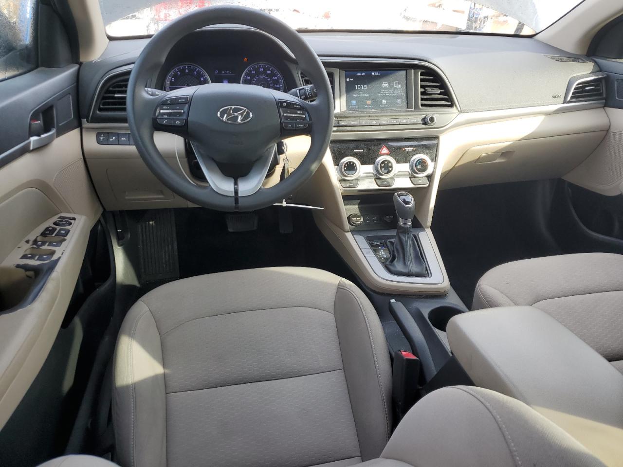 2019 Hyundai Elantra VIN 5NPD84LF4KH496668 Copart auction photo, rear end damage thumbnail 8