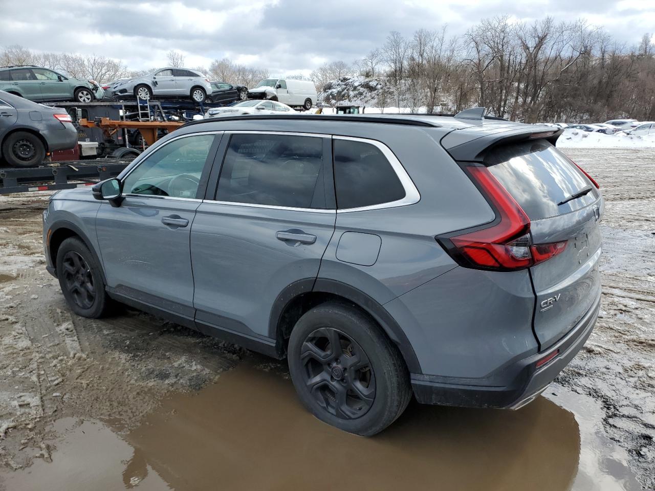 2023 Honda CR-V VIN 7FARS6H51PE027955 Copart auction photo, front end / side damage thumbnail 2