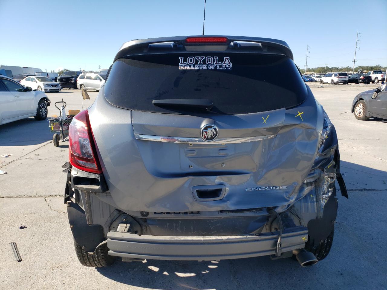 2019 Buick Encore VIN KL4CJ1SB9KB722938 Copart auction photo, rear end damage thumbnail 6