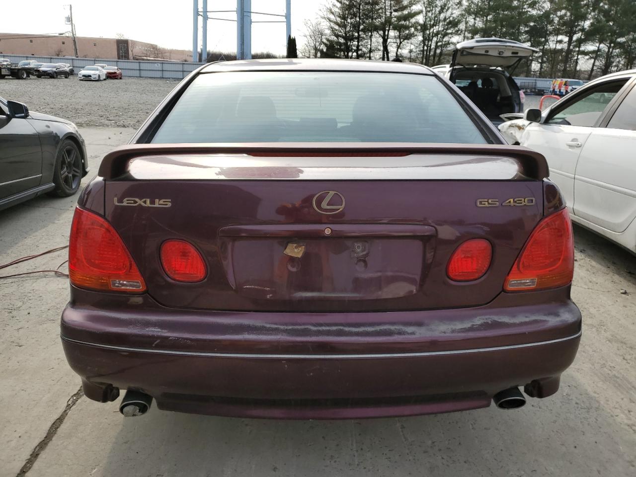 2002 Lexus GS VIN JT8BL69S420010961 Copart auction photo, minor dent/scratches damage thumbnail 6