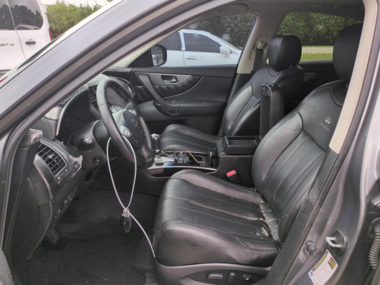 2012 Infiniti FX VIN JN8AS1MU7CM120316 Copart auction photo, water/flood damage thumbnail 7