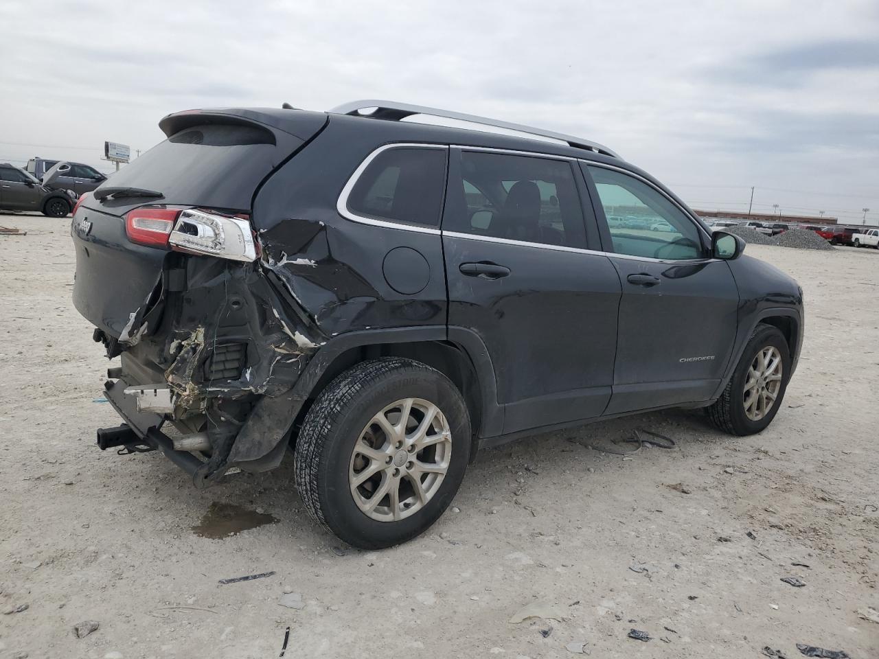 2016 Jeep Grand Cherokee VIN 1C4PJMCS7GW193173 Copart auction photo, rear end damage thumbnail 3