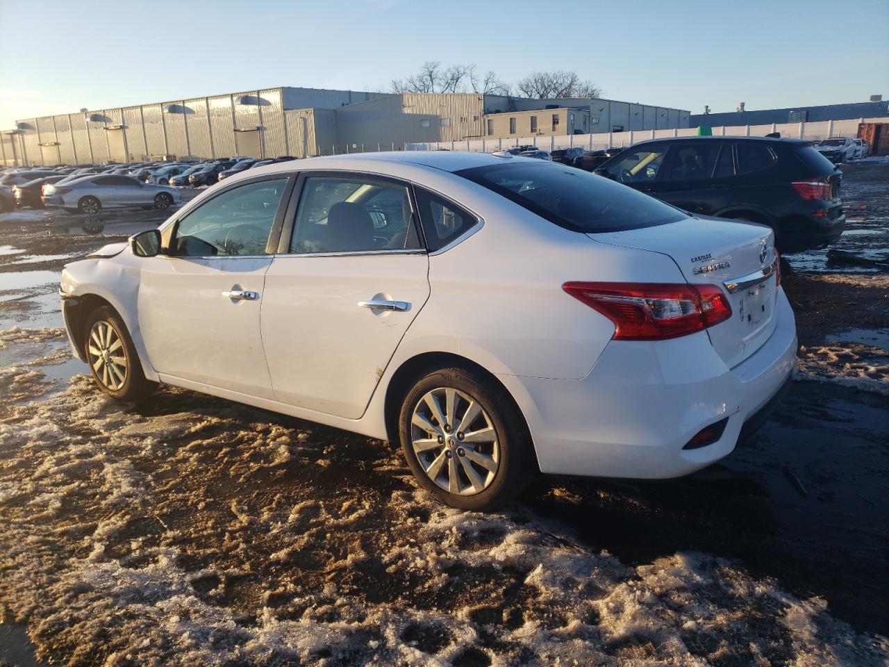 2017 Nissan Sentra VIN 3N1AB7AP3HY345949 Copart auction photo, front end damage thumbnail 2