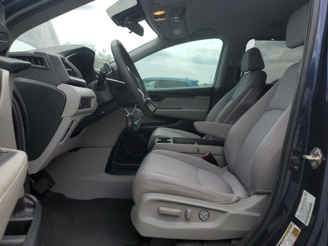 2020 Honda Odyssey VIN 5FNRL6H53LB004874 Copart auction photo, front end / undercarriage damage thumbnail 7