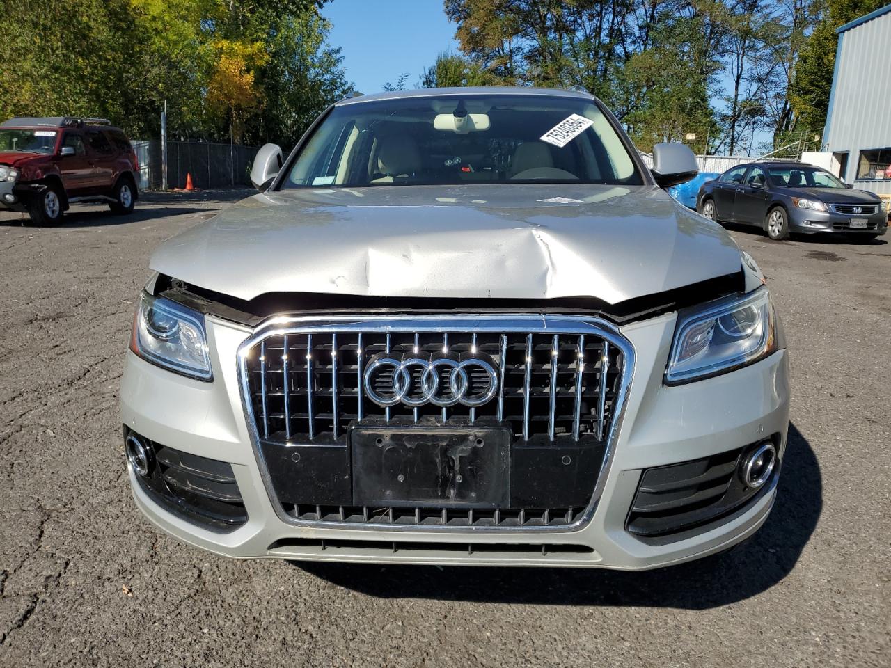 2016 Audi Q5 VIN WA1L2AFP3GA004964 Copart auction photo, front end damage thumbnail 5