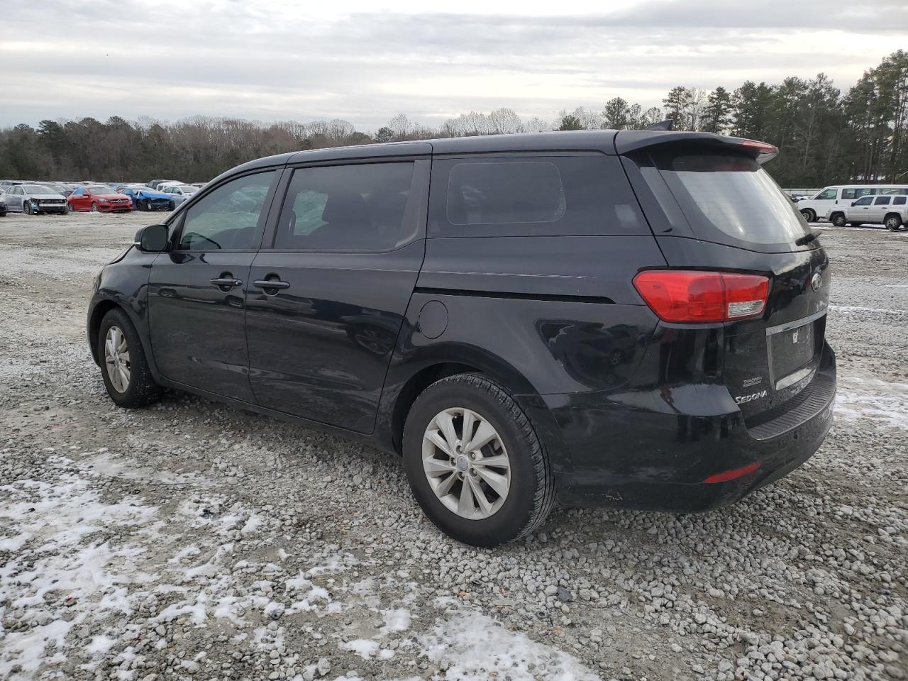 2016 KIA Sedona VIN KNDMA5C18G6168704 Copart auction photo, front end damage thumbnail 2