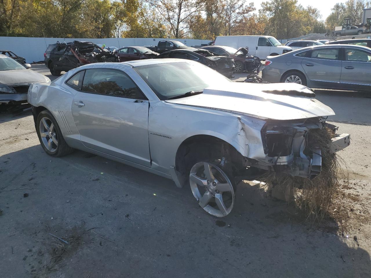 2011 Chevrolet Camaro VIN 2G1FB1ED6B9132056 Copart auction photo, rollover damage thumbnail 4