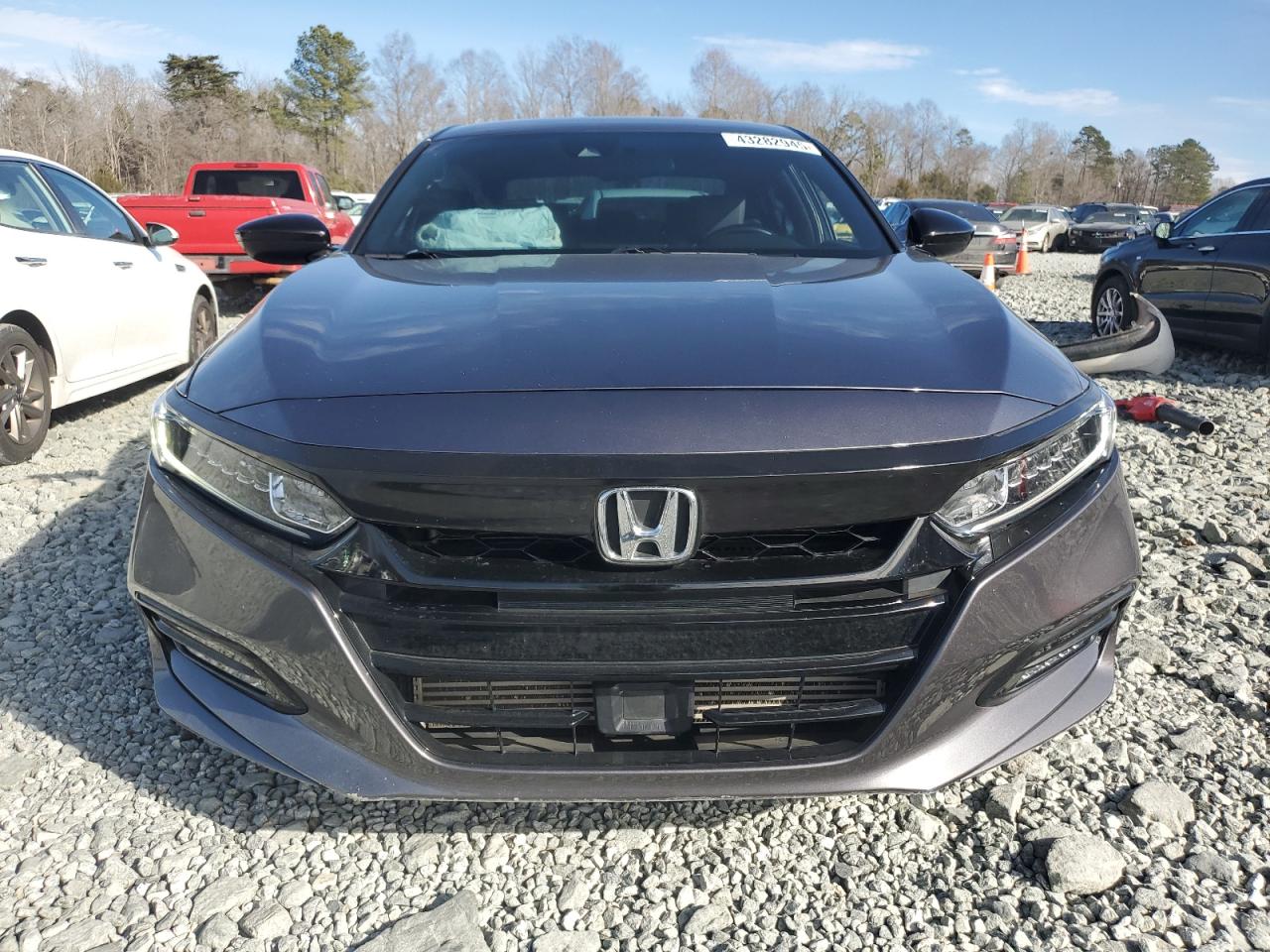 2019 Honda Accord VIN 1HGCV1F32KA064920 Copart auction photo, side / rear end damage thumbnail 5