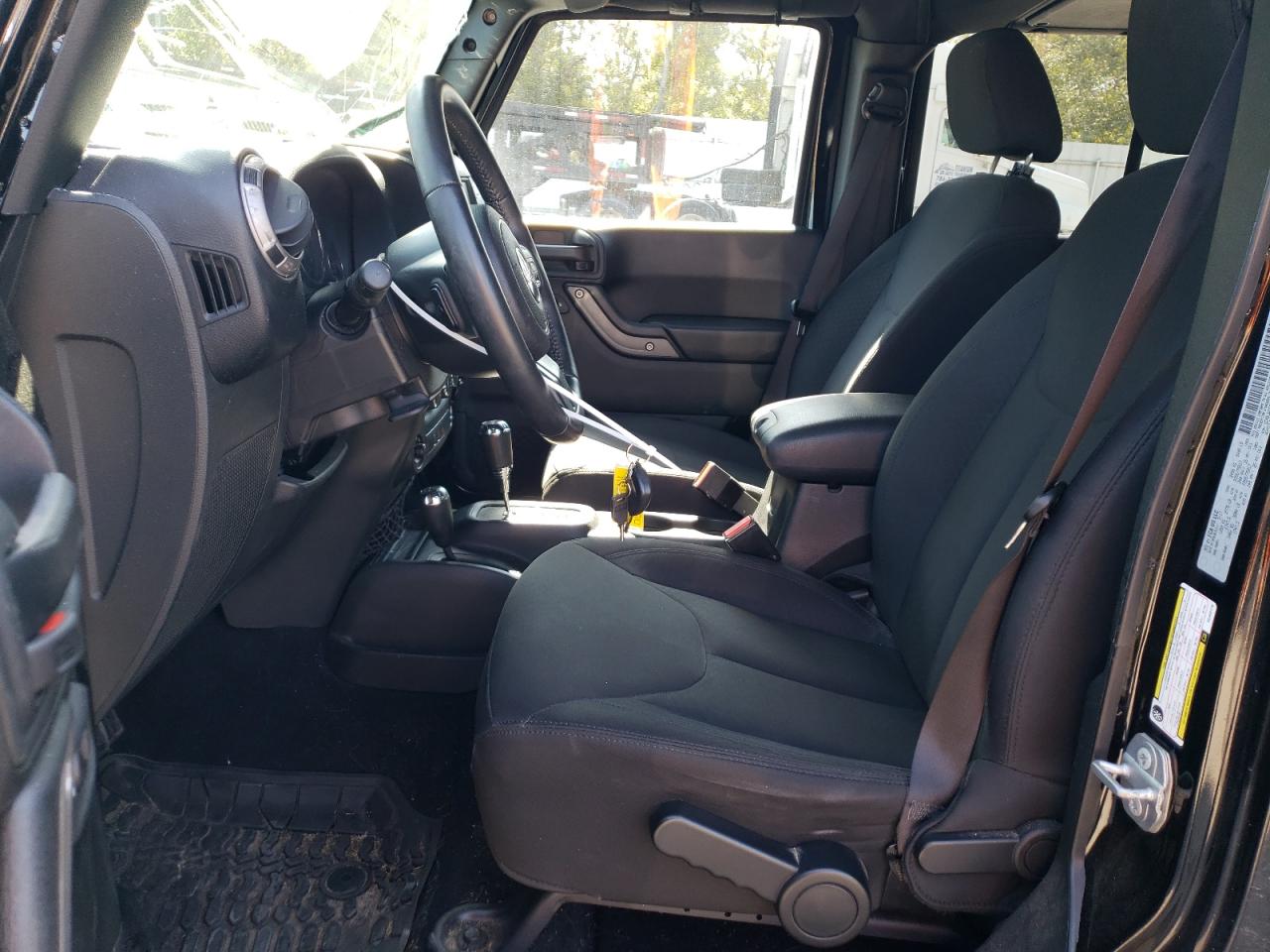 2017 Jeep Wrangler VIN 1C4BJWDG0HL602178 Copart auction photo, front end / minor dent/scratches damage thumbnail 7