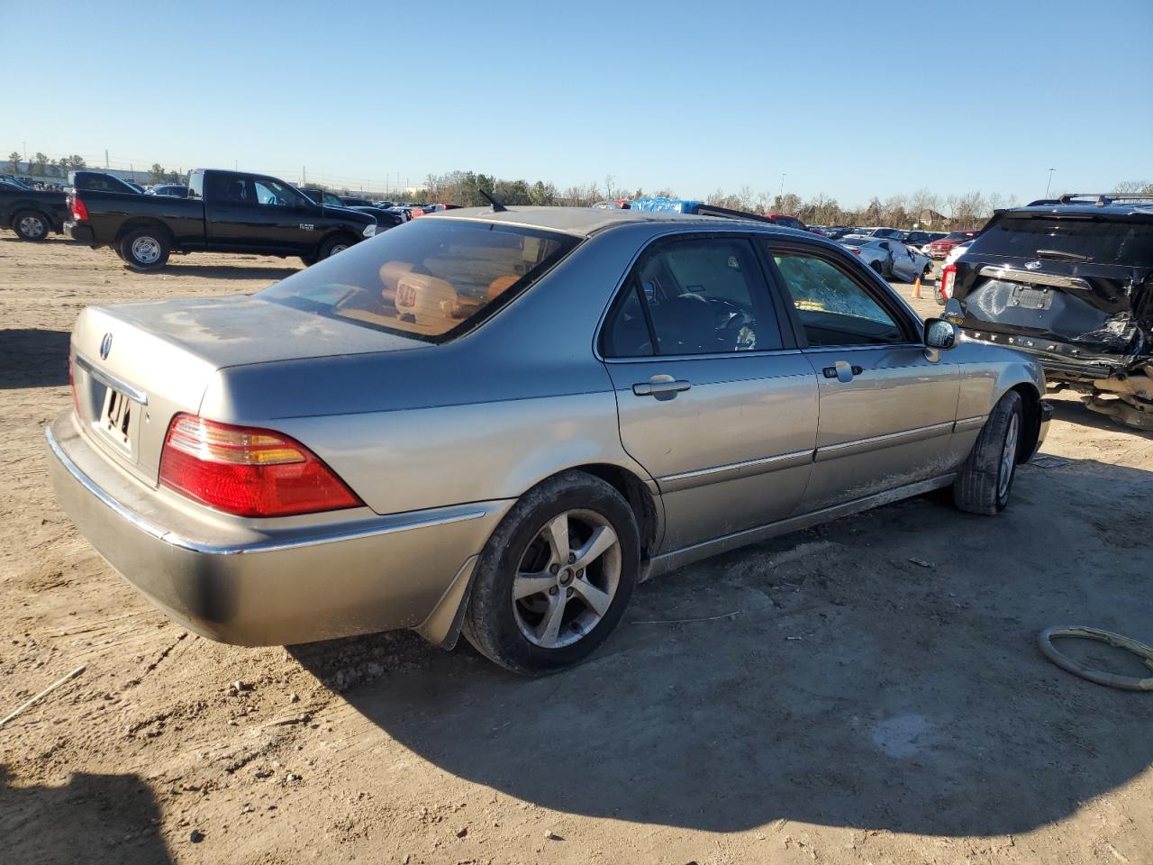 2002 Acura RL VIN JH4KA96542C006848 Copart auction photo, all over damage thumbnail 3