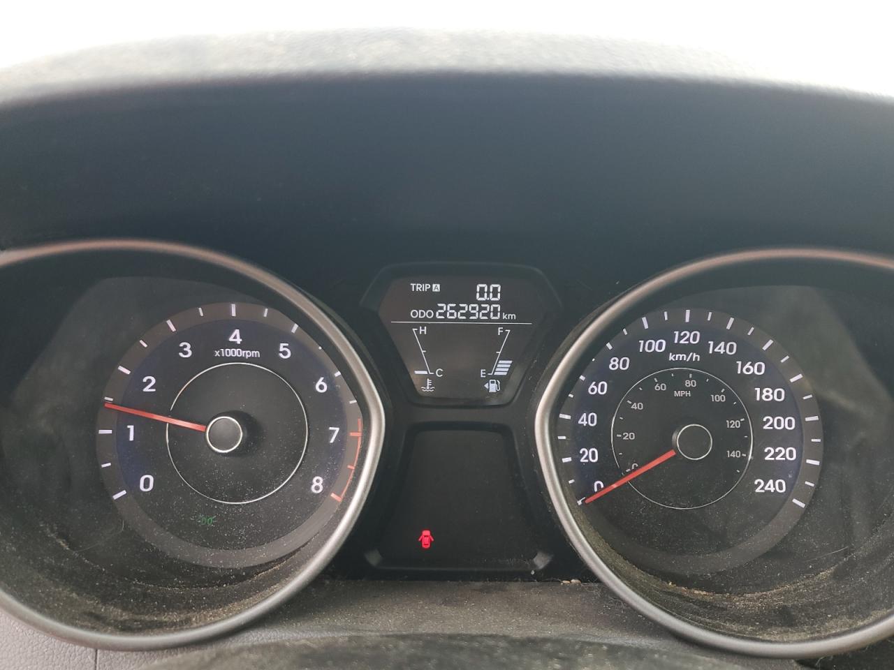 2013 Hyundai Elantra VIN 5NPDH4AE4DH220598 Copart auction photo, mechanical / front end damage thumbnail 9