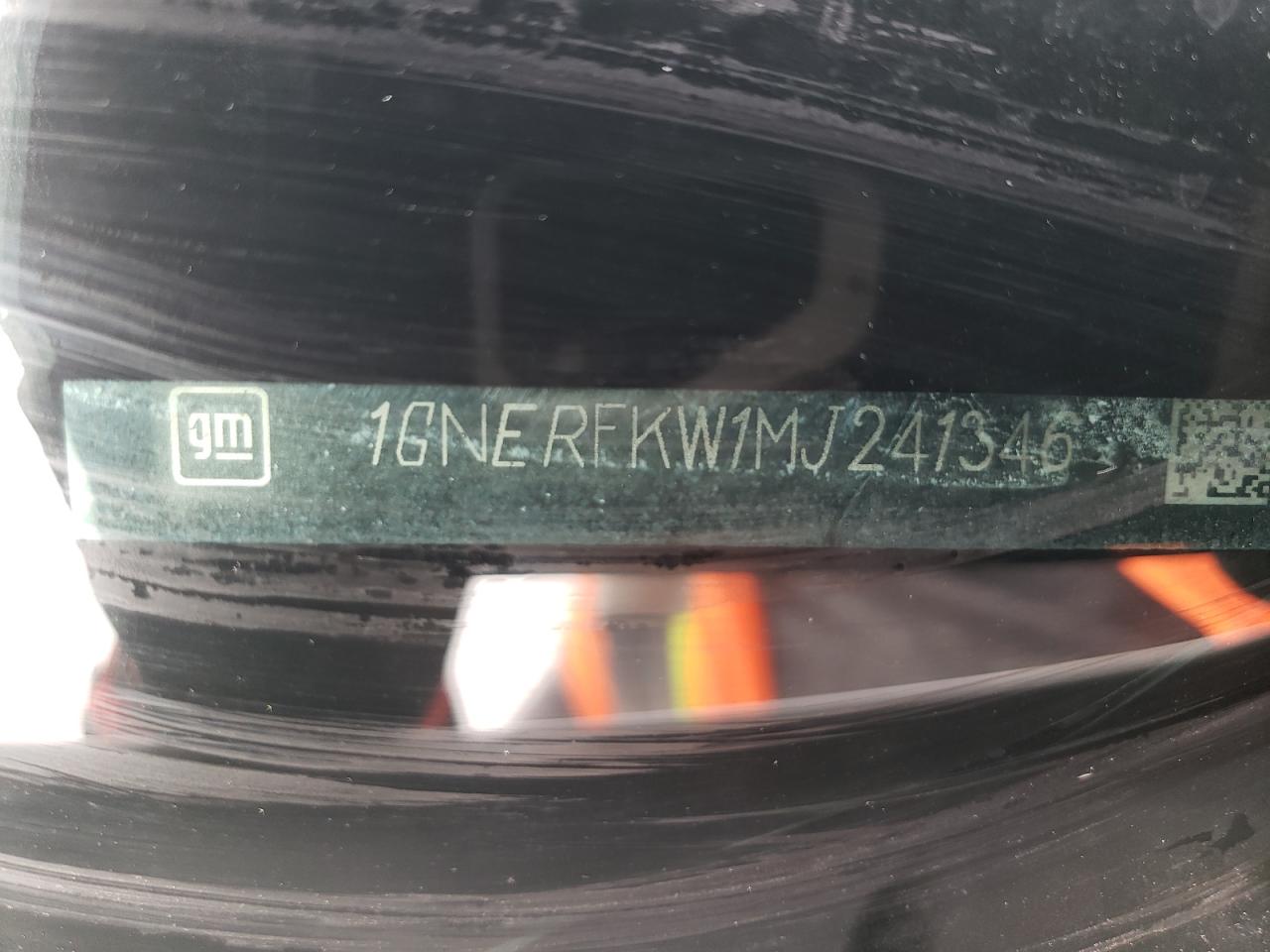 2021 Chevrolet Traverse VIN 1GNERFKW1MJ241346 Copart auction photo, burn - interior damage thumbnail 13