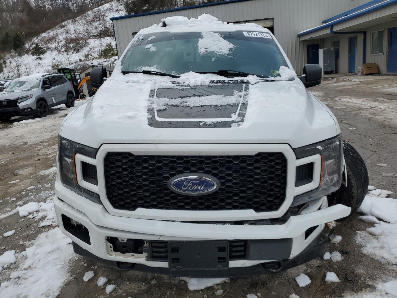 2020 Ford F-150 VIN 1FTEW1E57LFC31851 Copart auction photo, front end / side damage thumbnail 5