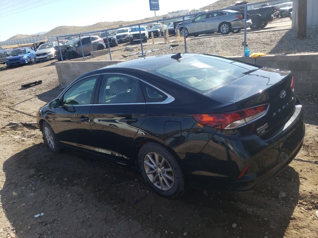 2018 Hyundai Sonata VIN 5NPE24AF1JH601724 Copart auction photo, water/flood / front end damage thumbnail 2