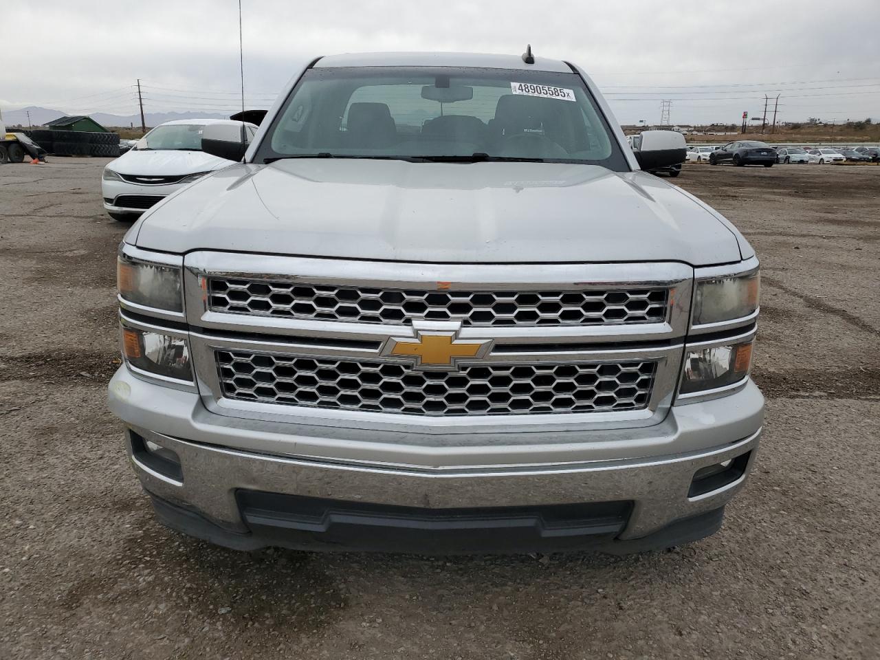 2015 Chevrolet Silverado VIN 1GCRCREC0FZ428869 Copart auction photo, side / rear end damage thumbnail 5