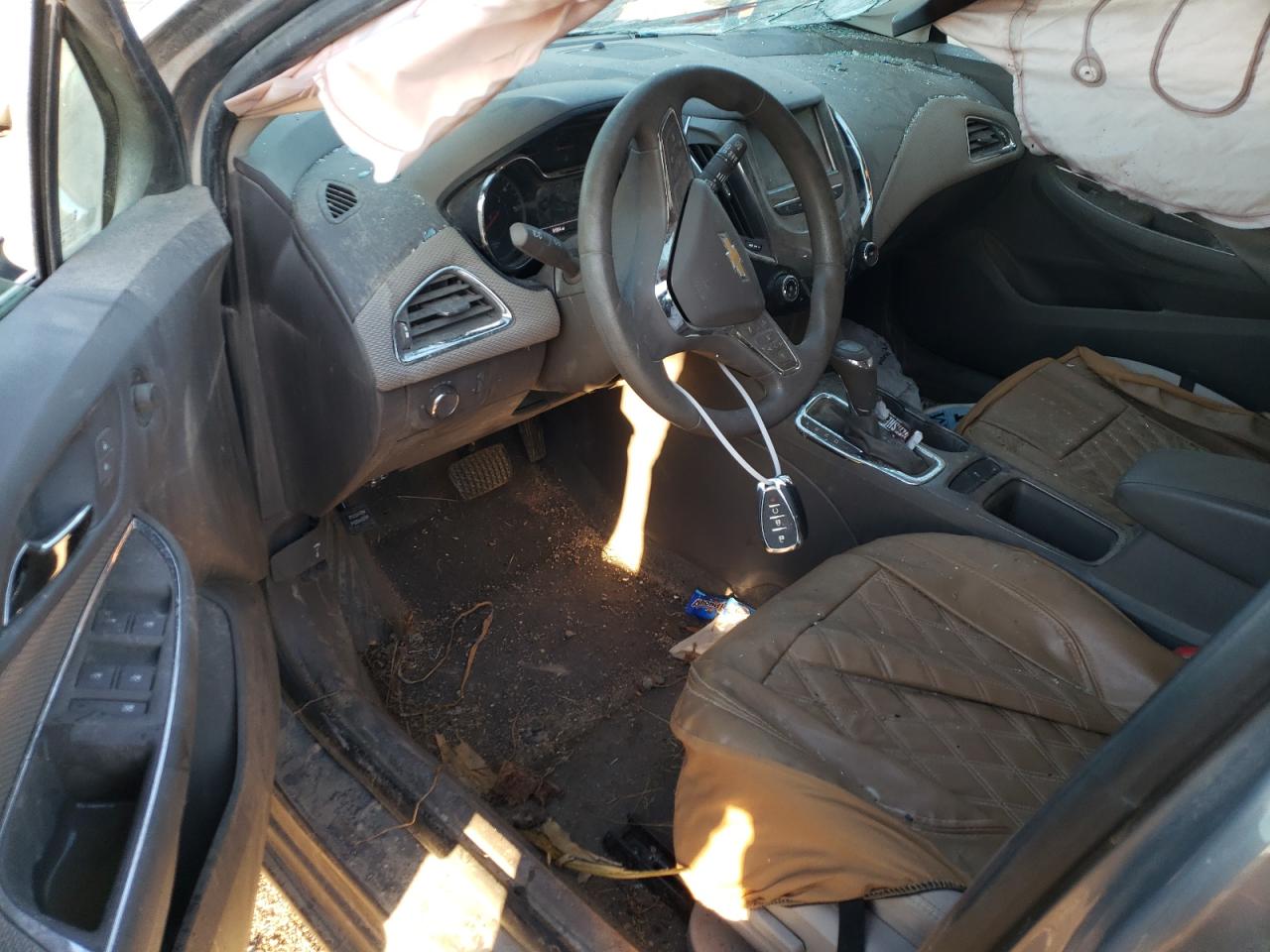 2018 Chevrolet Cruze VIN 3G1BH6SE3JS636492 Copart auction photo, rollover / hail damage thumbnail 8