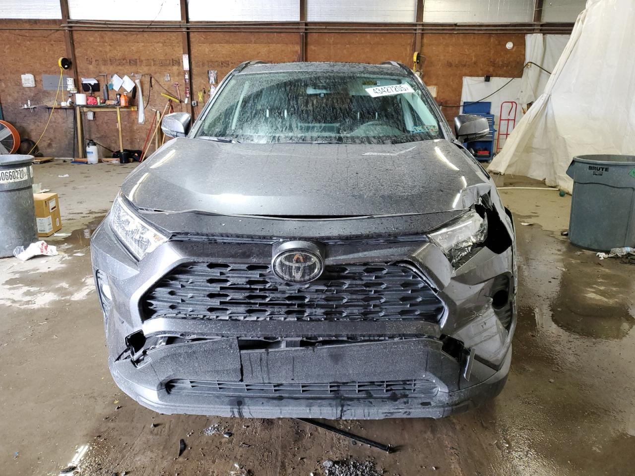 2019 Toyota RAV 4 VIN JTMP1RFV5KD016421 Copart auction photo, all over damage thumbnail 5
