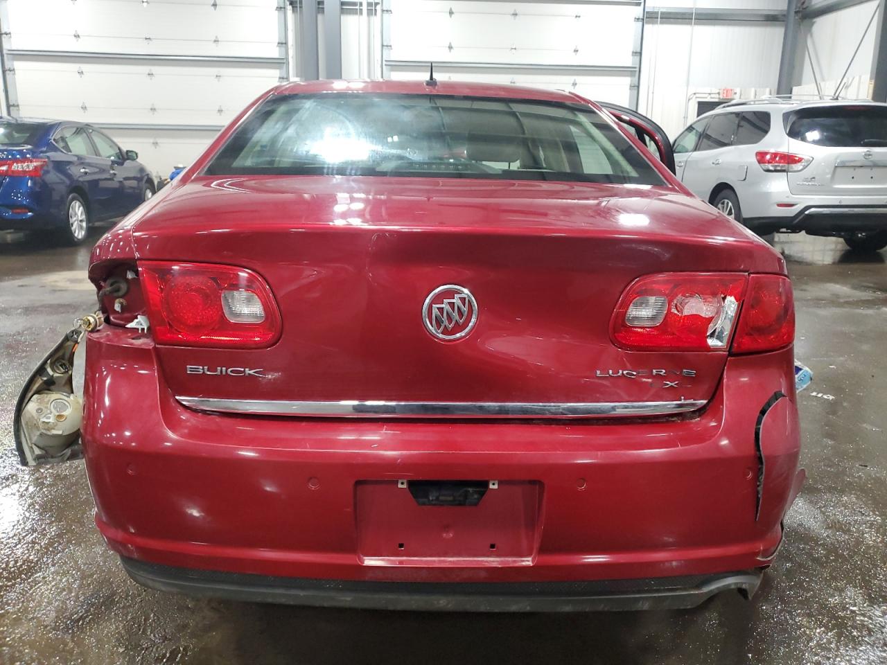2008 Buick Lucerne VIN 1G4HD57298U157537 Copart auction photo, all over damage thumbnail 6