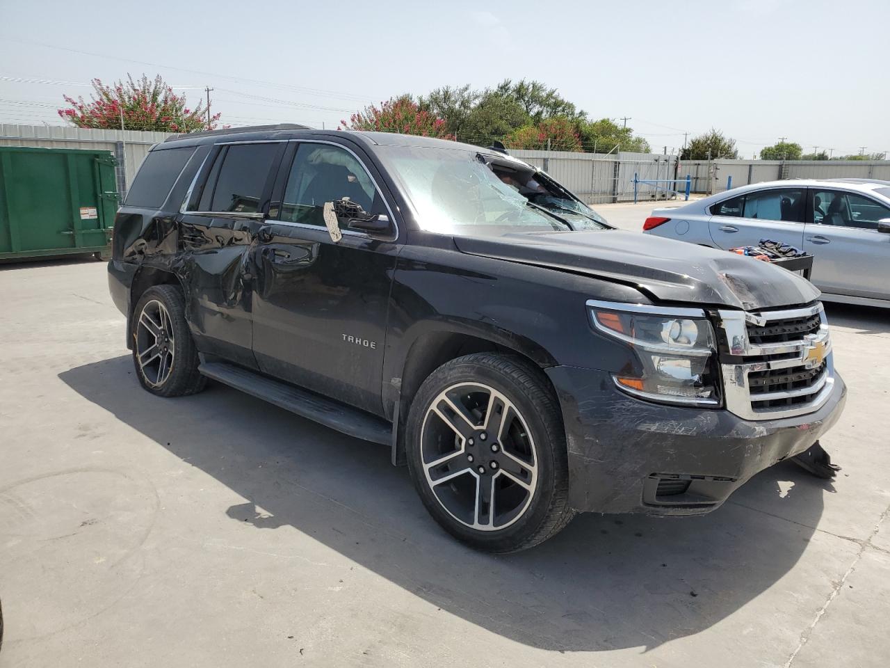 2019 Chevrolet Tahoe VIN 1GNSKAKC5KR280438 Copart auction photo, all over / rollover damage thumbnail 4
