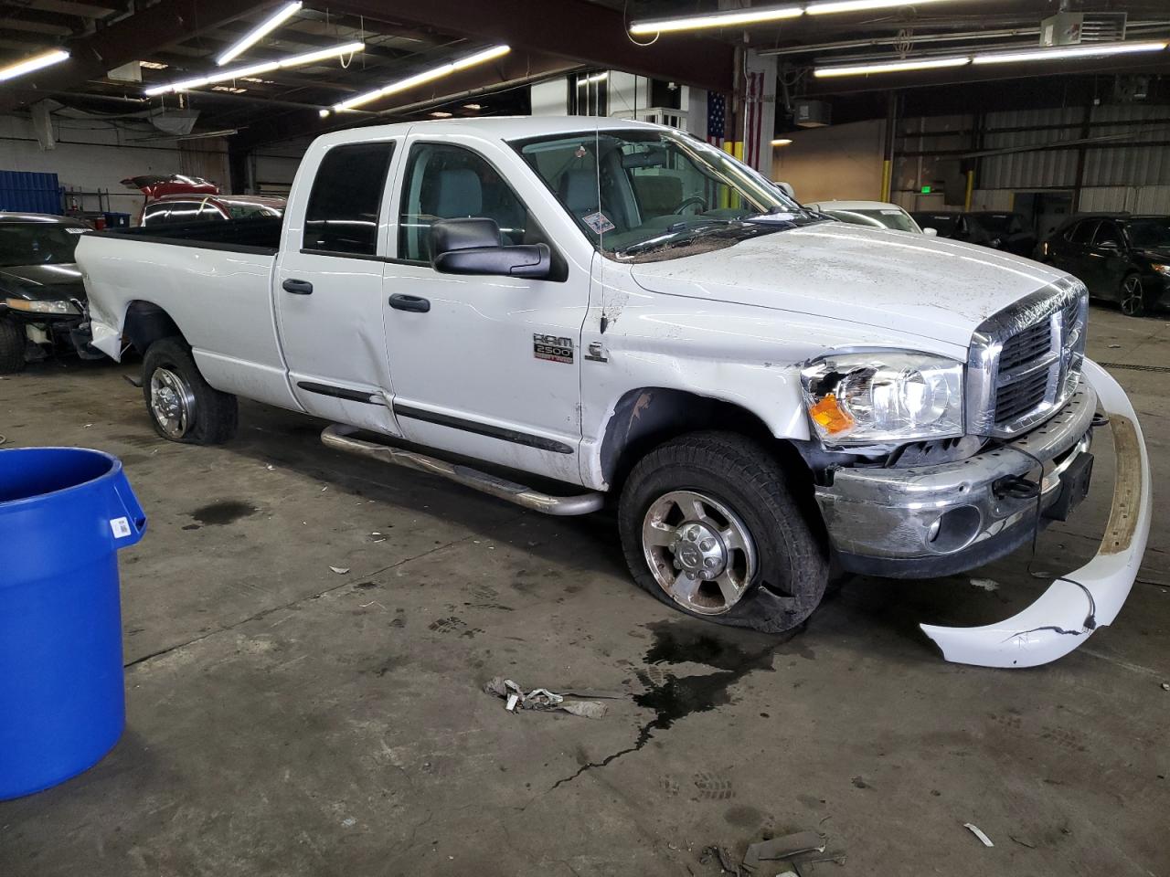 2007 Dodge RAM VIN 3D7KS28A67G834491 Copart auction photo, front end damage thumbnail 4