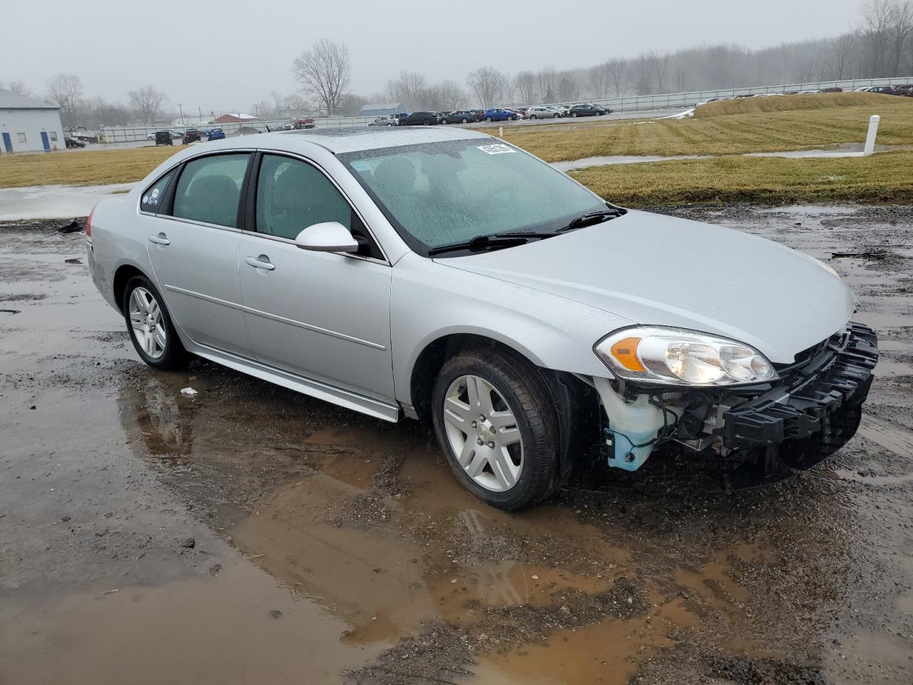 2014 Chevrolet Impala VIN 2G1WB5E34E1171522 Copart auction photo, front end / undercarriage damage thumbnail 4