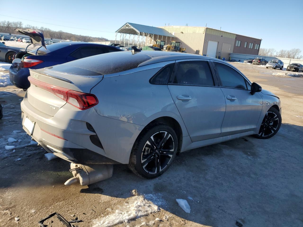 2023 KIA K5 VIN 5XXG64J28PG226431 Copart auction photo, front end / frame damage damage thumbnail 3