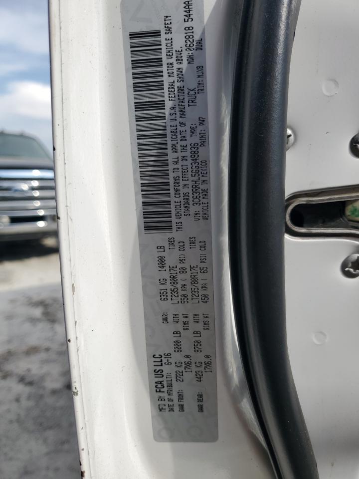 2016 RAM 3500 VIN 3C63RRHL5GG349836 Copart auction photo, side / rear end damage thumbnail 13