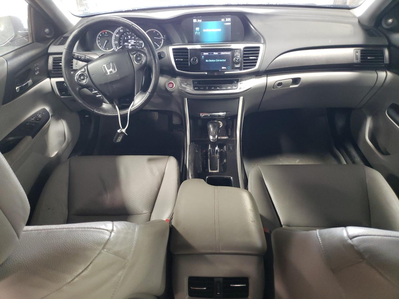 2014 Honda Accord VIN 1HGCR2F86EA187405 Copart auction photo, side / front end damage thumbnail 8