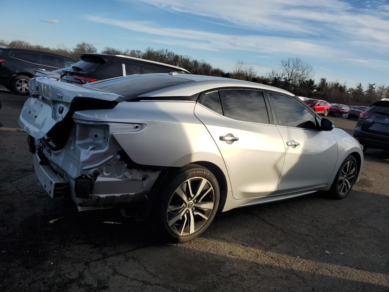2020 Nissan Maxima VIN 1N4AA6CV5LC362765 Copart auction photo, rear end damage thumbnail 3