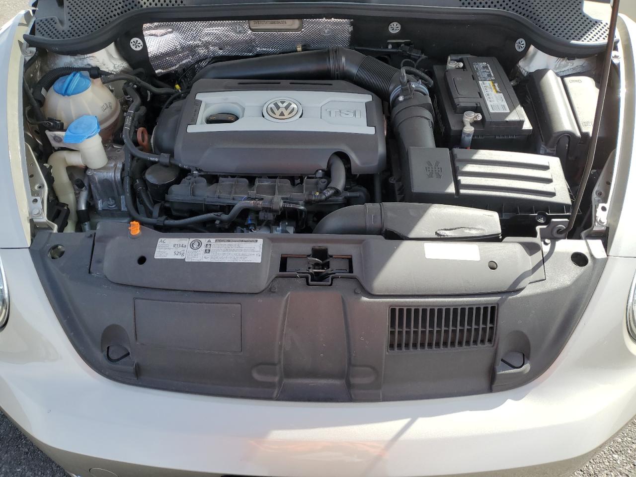2013 Volkswagen Beetle VIN 3VW767AT3DM804324 Copart auction photo, rear end damage thumbnail 11