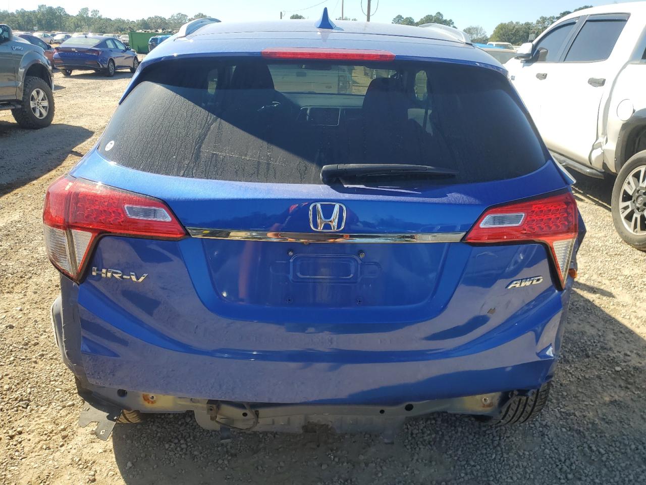 2021 Honda HR-V VIN 3CZRU6H55MM742163 Copart auction photo, rear end damage thumbnail 6