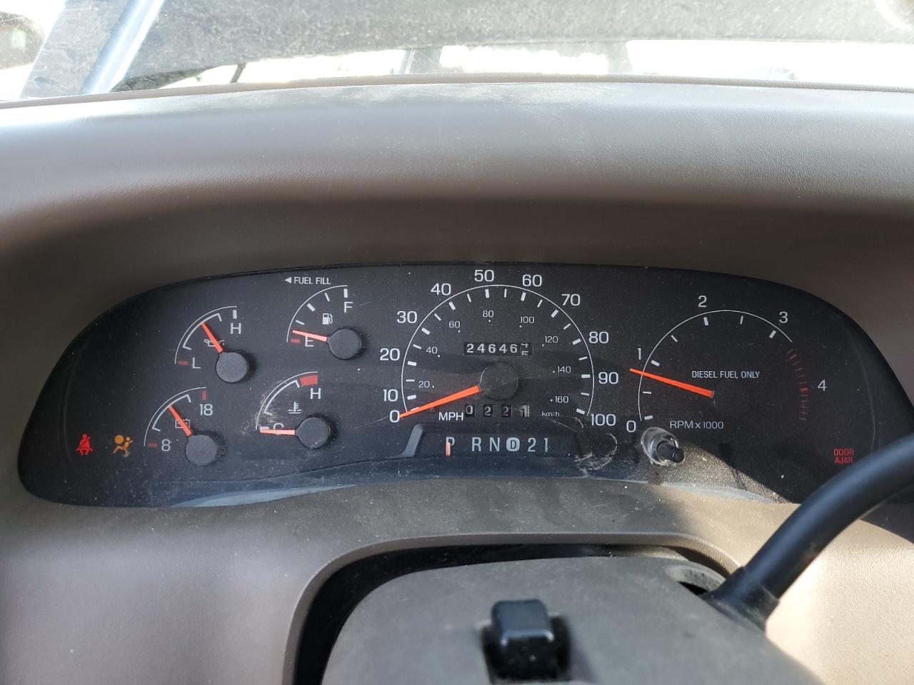 2000 Ford F250 VIN 1FTNX21F6YEB47745 Copart auction photo, all over damage thumbnail 9