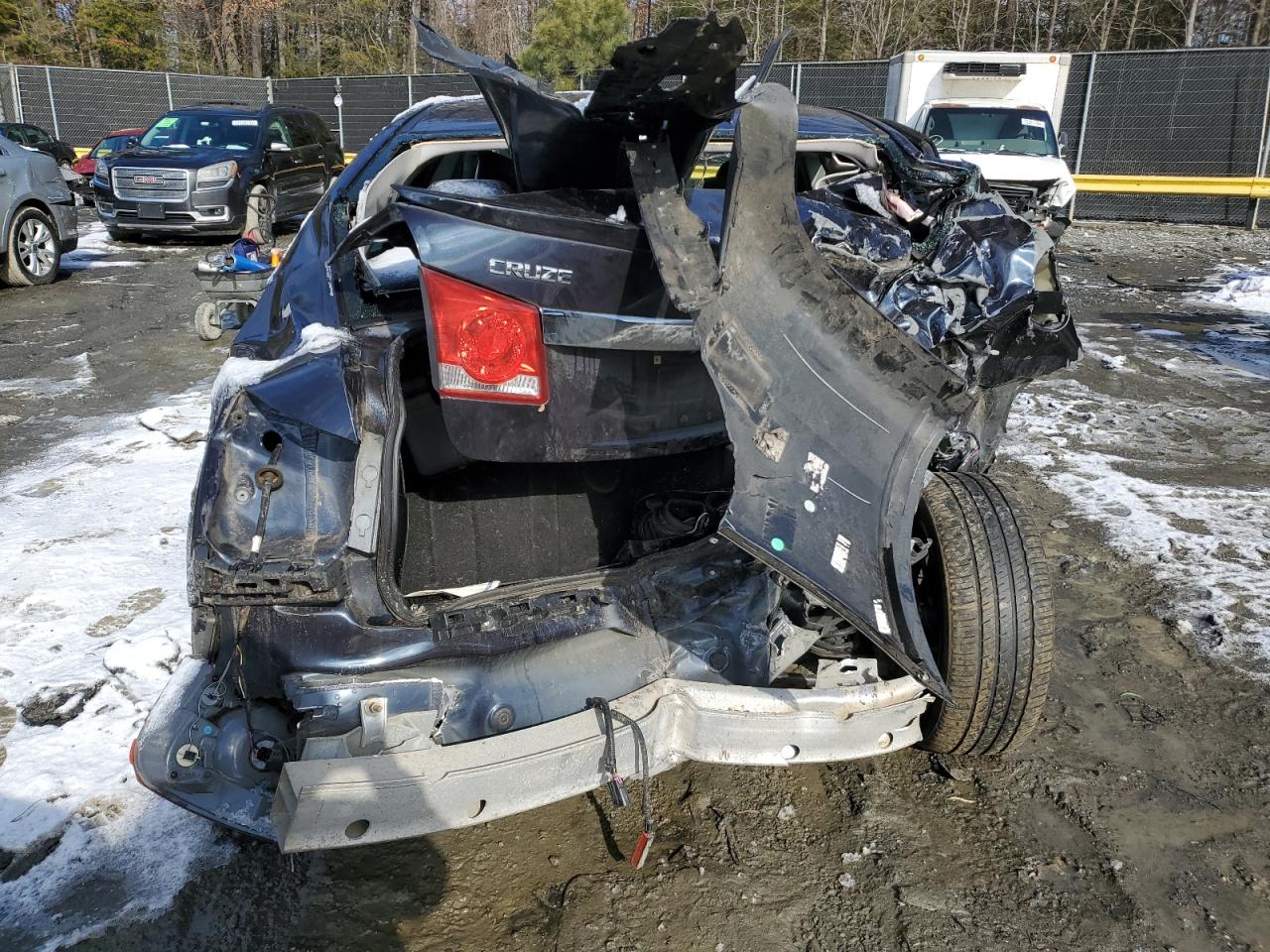 2016 Chevrolet Cruze VIN 1G1PG5SB9G7156621 Copart auction photo, rear end / front end damage thumbnail 6