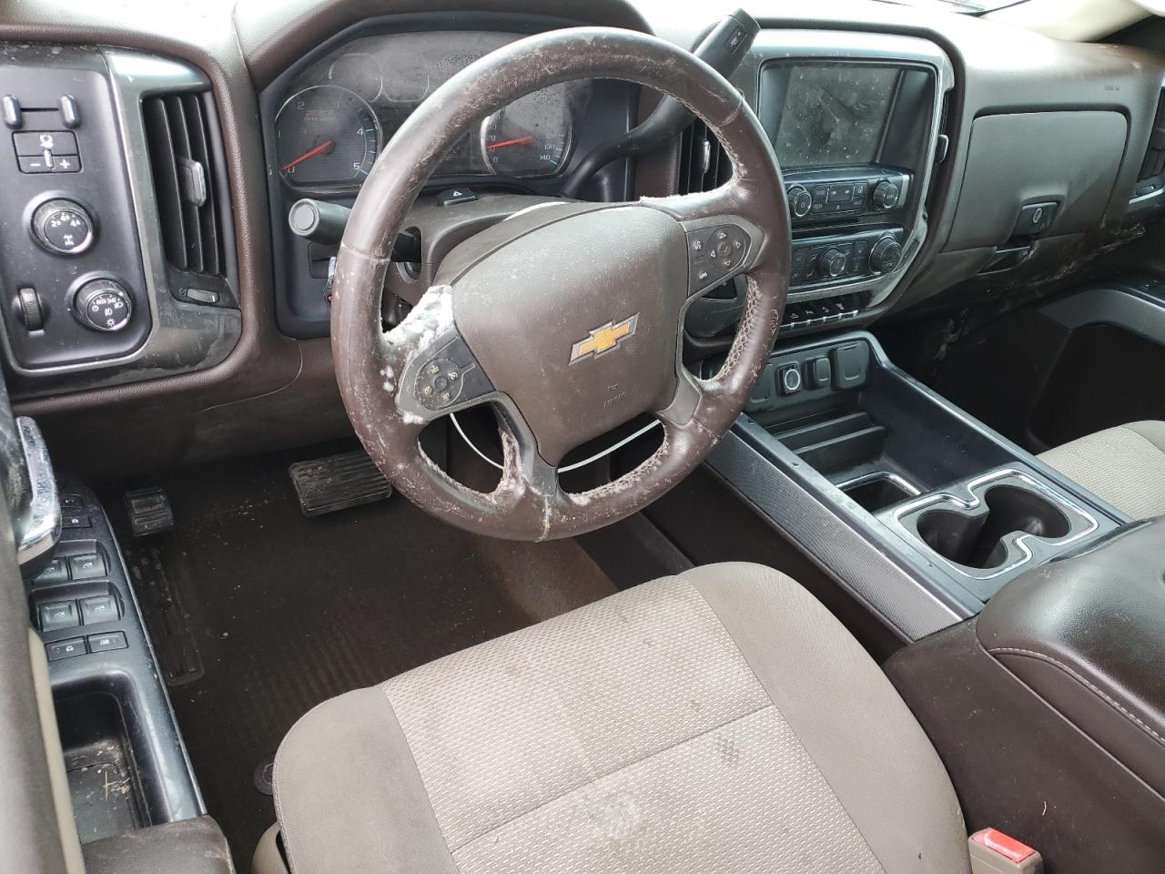 2016 Chevrolet Silverado VIN 1GC1KVE88GF215370 Copart auction photo, all over damage thumbnail 8