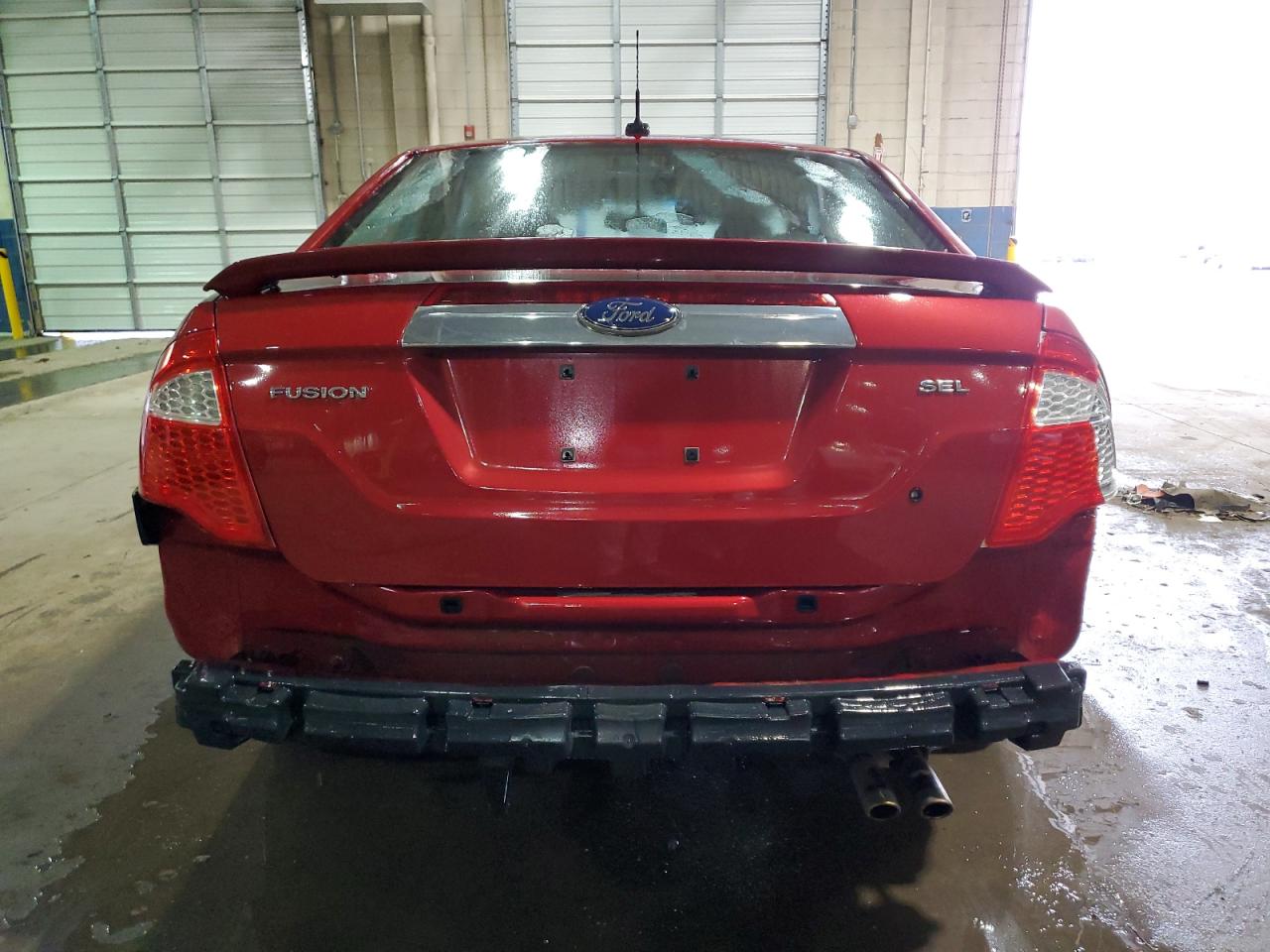 2010 Ford Fusion VIN 3FAHP0JA5AR178578 Copart auction photo, rear end / side damage thumbnail 6