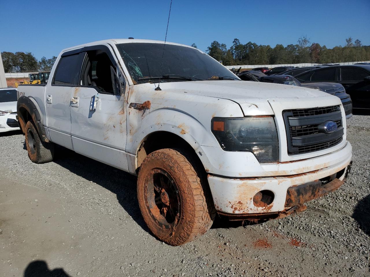 2013 Ford F-150 VIN 1FTFW1EF3DFC93925 Copart auction photo, rollover damage thumbnail 4